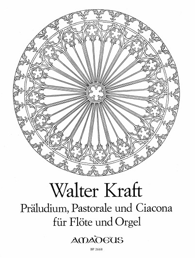 Praeludium, Pastorale and Ciacona, for flute and orgue