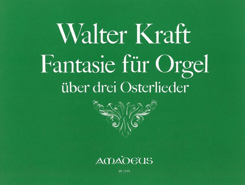 Fantasie, über 3 Osterlieder, for organ