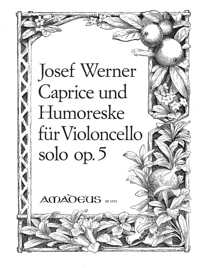 Caprice & Humoreske op. 5, for cello