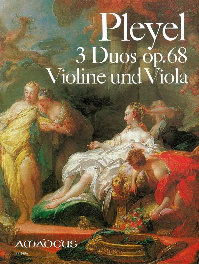 3 Duos op. 68, for violin and viola, Set of parts