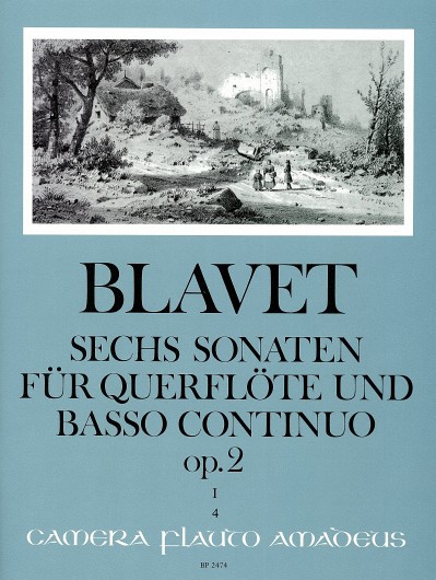 6 Sonatas op. 2/1-3 Vol. 1, for flute and basso continuo