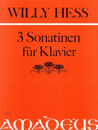 3 Sonatinas op. 114, for piano