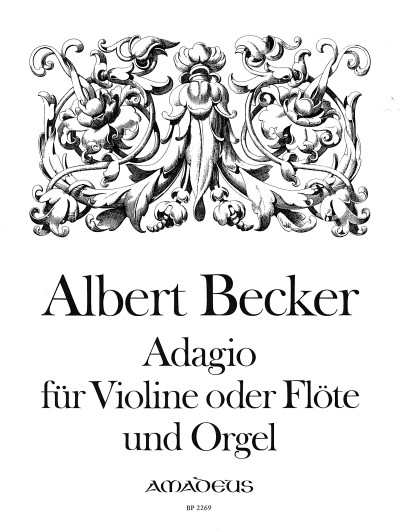 Adagio op. 20, for violin (flute) and organ