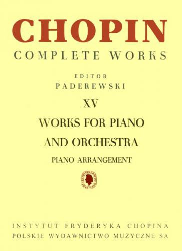 Works for Piano and Orchestra, Complete Works XV, for 2 pianos, Piano reduction