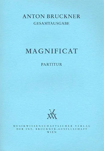 Magnificat, for SATB soloists, mixed choir and orchestra, Full score