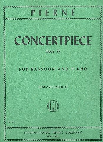 Concert Piece op. 35, for Bassoon and Piano