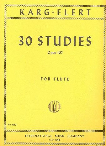 30 Studies op. 107, for Flute