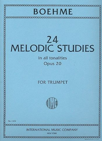 24 Melodic Studies op. 20, for Trumpet