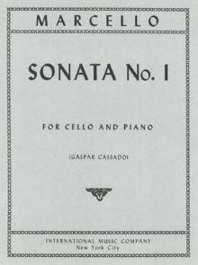 Sonata No. 1, for cello and piano, Score and part