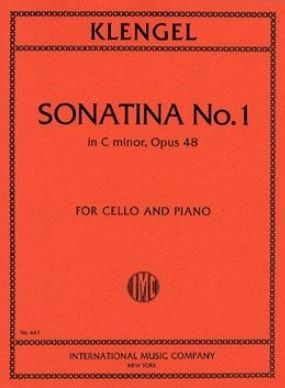 Sonatina No.1 C minor op. 48, for Cello and Piano, Score and part