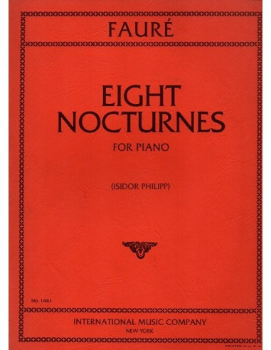 Eight Nocturnes, for piano
