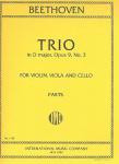 Trio in D major, op. 9/2, for Violin, Viola and Violoncello