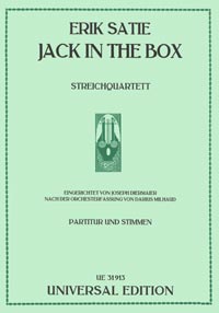 Jack in the Box, for string quartet, Score and parts