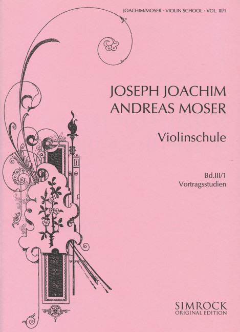 Violin School Vol. 3, 1st part: Studies in Interpretation
