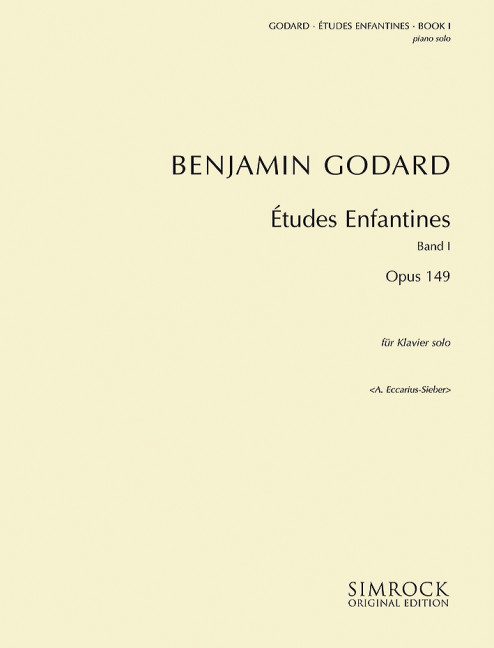 Children's Studies op. 149 Vol. 1, Études Enfantines, for piano