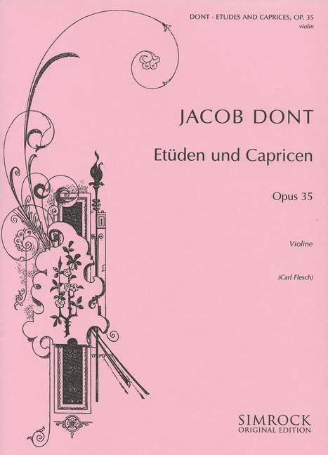 Studies and Caprices op. 35, for violin