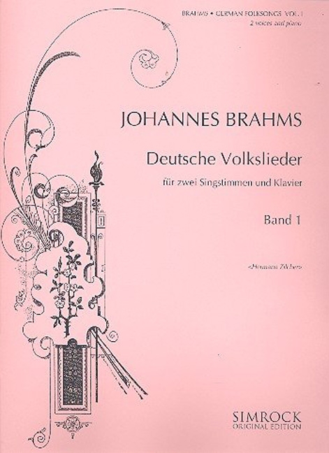 German Folk Songs Vol. 1, for 2 medium voices and piano