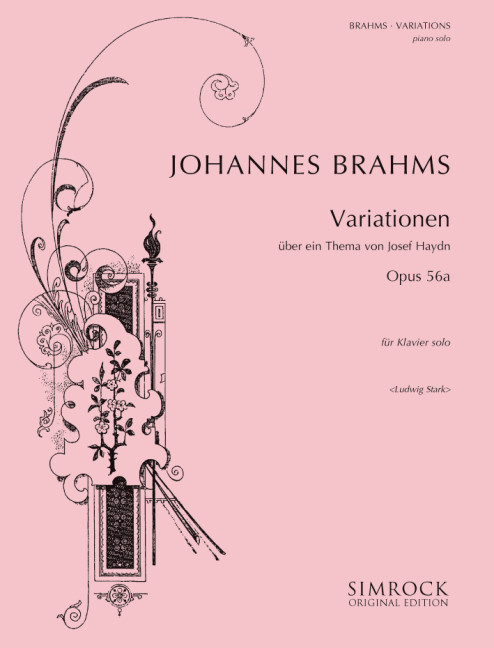 Variations on a Theme by Joseph Haydn op. 56a, for piano