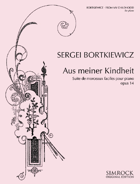 From My Childhood op. 14, for piano