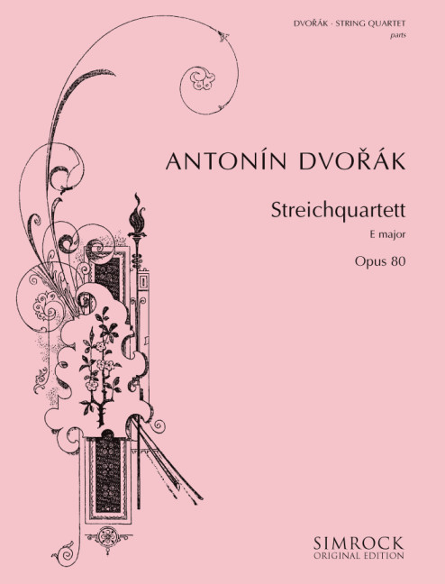 String Quartet in E op. 80, Set of parts