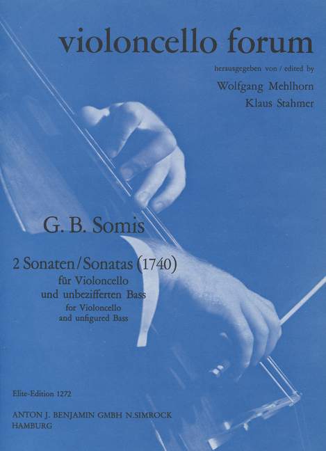 Two Sonatas, B Major / F Major, for cello and basso continuo