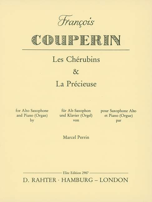 Les Chérubins and La Précieuse, for Alto Saxophone and Piano (Organ)
