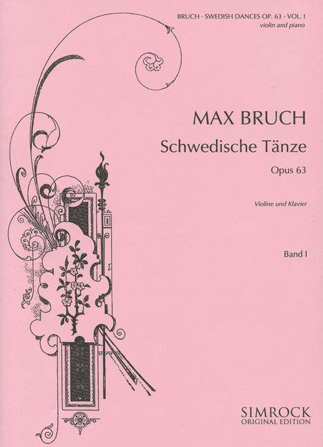 Swedish Dances op. 63 Vol. 1, for violin and piano