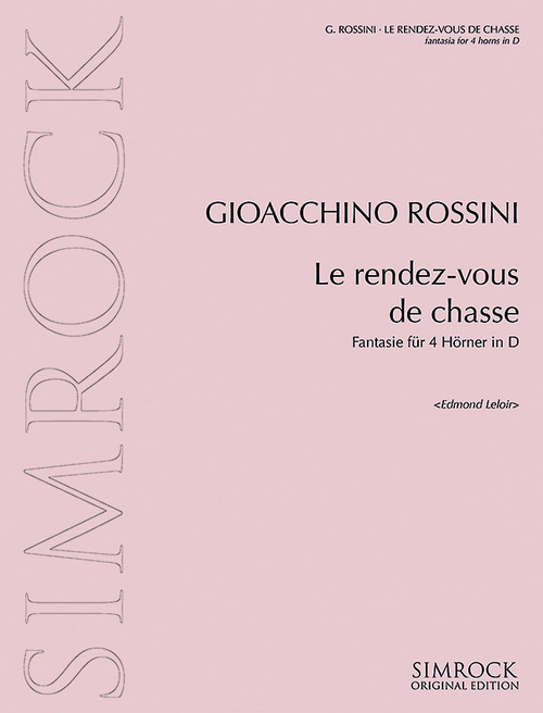 Le Rendez-vous de chasse, Fantasia, for 4 Horns (D)