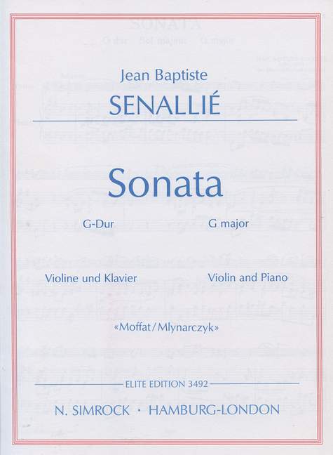 Sonata in G, for violin and piano