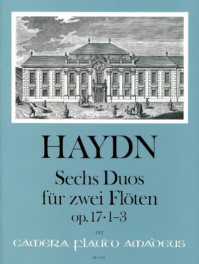6 Duos op. 17/1-3 Book 1, for 2 flutes, Set of parts