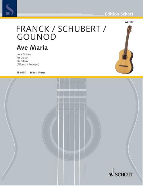 Ave Maria, 3 Transcriptions for Guitar