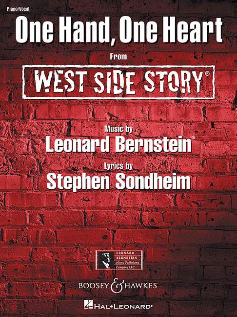 One Hand One Heart, from West Side Story, for voice and piano