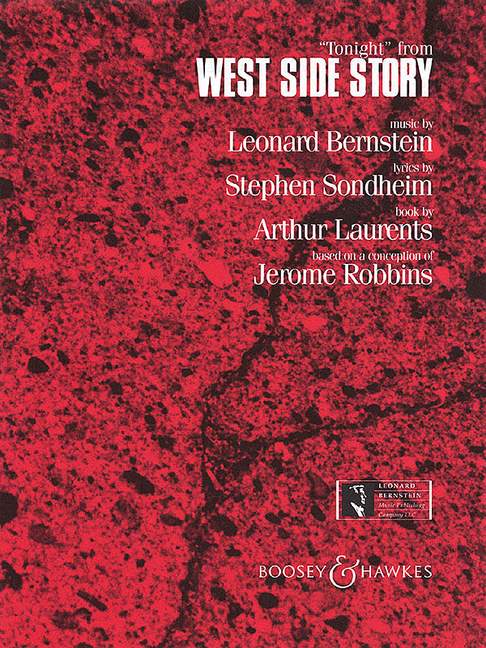 Tonight, from West Side Story, for voice and piano