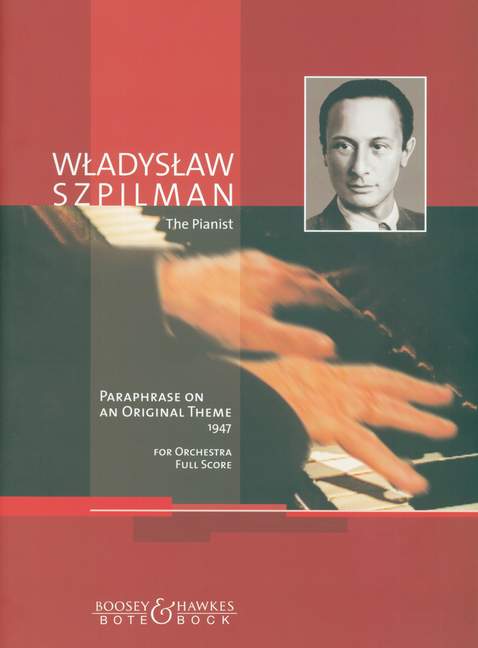 Paraphrase on an Original Theme, for Orchestra, Score