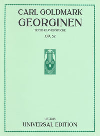 Georginen op. 52, 6 Piano Pieces, Score