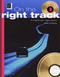 On the Right Track - Level 3: About chord symbols - About swing quavers, for piano with CD play-along