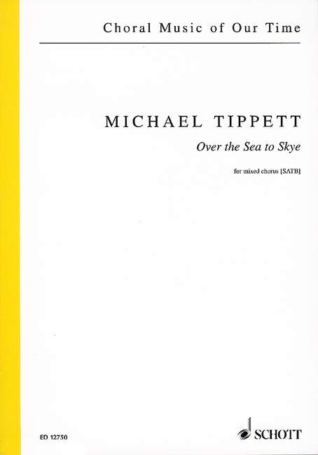 Over the Sea to Skye, for mixed choir (SATB), Choral score