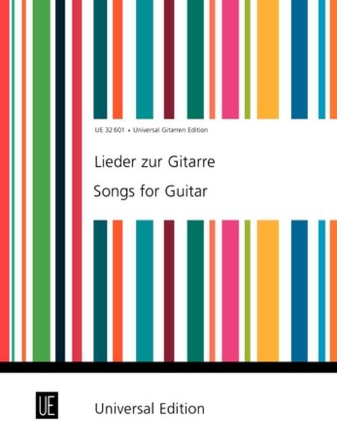 Songs for Guitar, for voice and guitar, Performing score