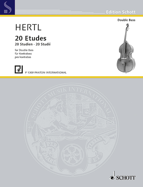 20 Studies, for double bass