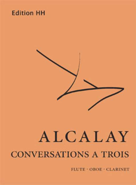 Conversation a trois, for flute, oboe and clarinet, Score and parts