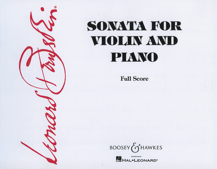Violin Sonata, (Earliest Works), for violin and piano