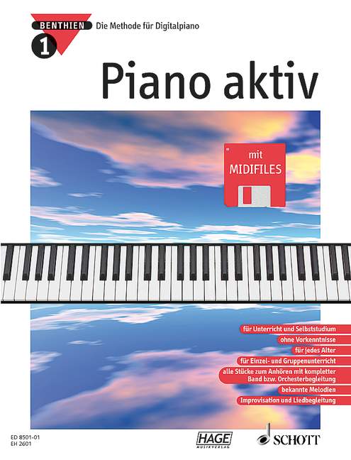 Piano aktiv Vol. 1, Die Methode für Digitalpiano