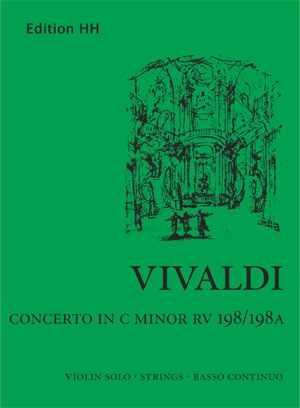 Concerto in C minor RV 198/198A, for violin, strings and basso continuo, Set of parts