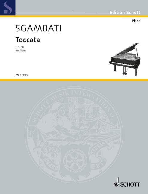 Toccata op. 18, for piano