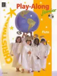 Christmas - Play Along Flute, World Music junior, for flute (piano, guitar ad lib.) with CD play-along