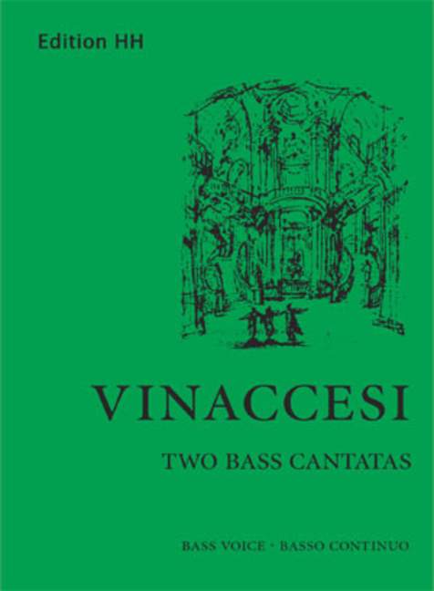 Two cantatas, for voice and basso continuo, Score and parts
