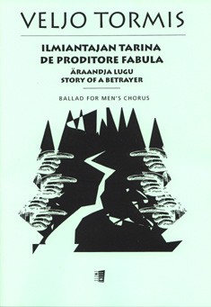Story of a betrayer, Ballade, for men's choir (TTBB), Choral score