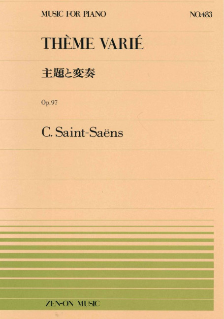 Theme & Variations op. 97 483, for piano