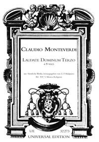 Laudate Dominum (Terzo), Psalm 117 from Selva morale e spirituale (1640/1), for 8 voices (SSAATTBB) basso continuo, Choral score