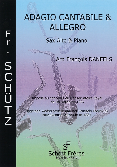 Adagio cantabile et Allegro, for alto saxophone and piano